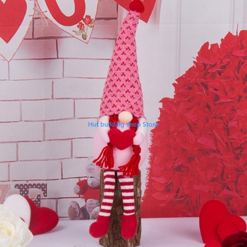 Light Art And Craft - T21C วันวาเลนไทน์ขายาว Gnome กับ LED LED
