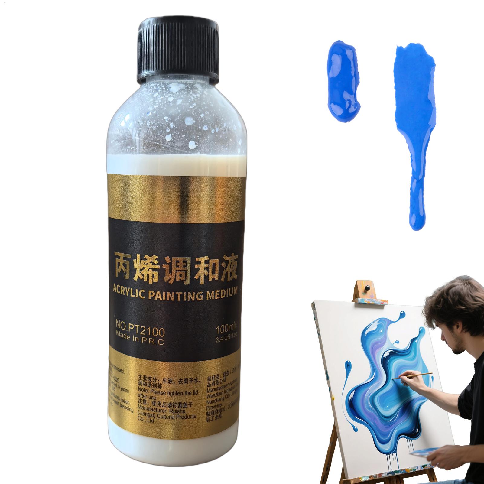 Art Craft Blend - น้ำยาผสมสีอะคริลิค 100 มล. สำหรับครู ศิลปิน ใช้เตรียมสี