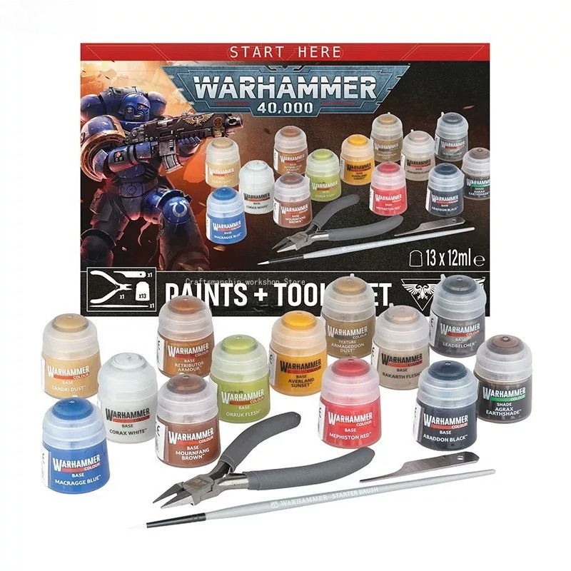 Gouache Paint Set - ชุดเครื่องมือวาดภาพสีเม็ดสี ชุดสีสำหรับวาดภาพ DIY สีน้ำ สีน้ำมัน สำหรับระบายสีโมเดล