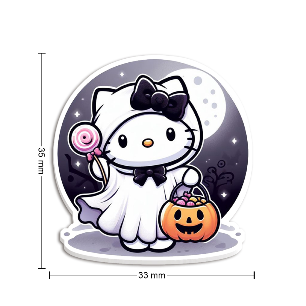 Art Craft Items - 10 ชิ้น/ล็อต ซานร์ ฮาโลวีน เฮลโล คิตตี้