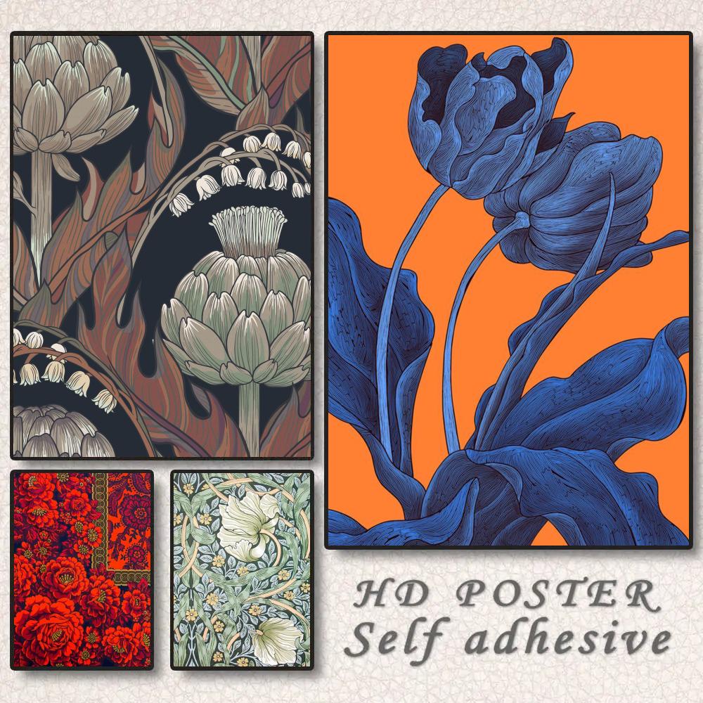 โปสเตอร์สติ๊กเกอร์ติดผนังแบบมี - Art Craft William Morris บทวิจารณ์และราคา