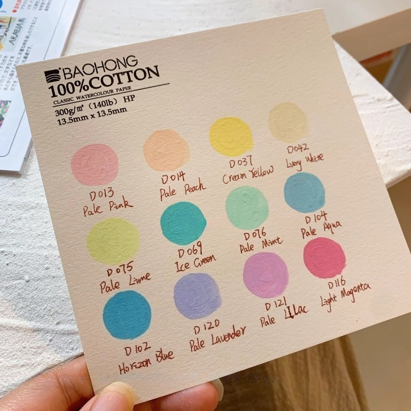 Holbein12 สีทึบแสงอะคริลิค Gou - Gouache Paint Set บทวิจารณ์และราคา
