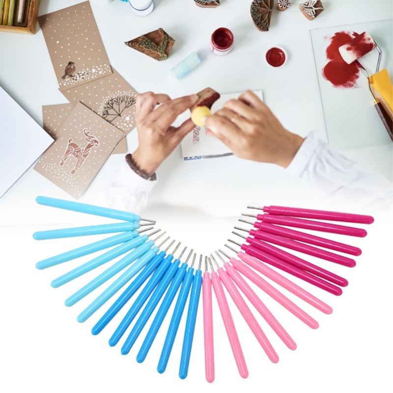 24 ชิ้น ชุดอุปกรณ์ทำกระดาษควิล - Art Quilling Craft บทวิจารณ์และราคา