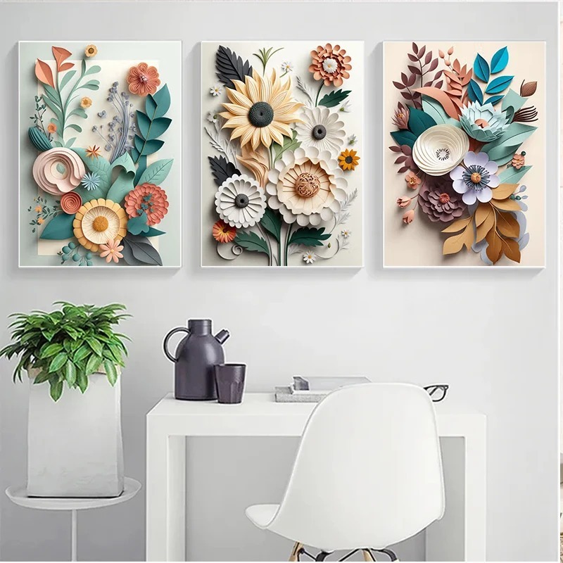 งานหัตถกรรมกระดาษดอกไม้หรูหราแ - Wallpaper Art And Craft บทวิจารณ์และราคา