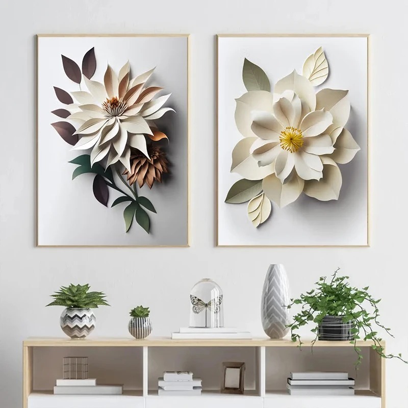 งานหัตถกรรมกระดาษดอกไม้หรูหราแ - Wallpaper Art And Craft บทวิจารณ์และราคา