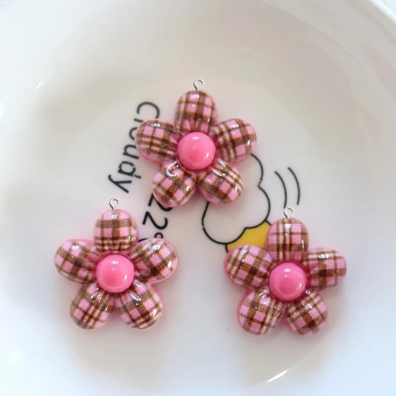 จี้เรซิ่นรูปดอกไม้หวานๆ 10 ชิ้ - Art Craft Resin บทวิจารณ์และราคา