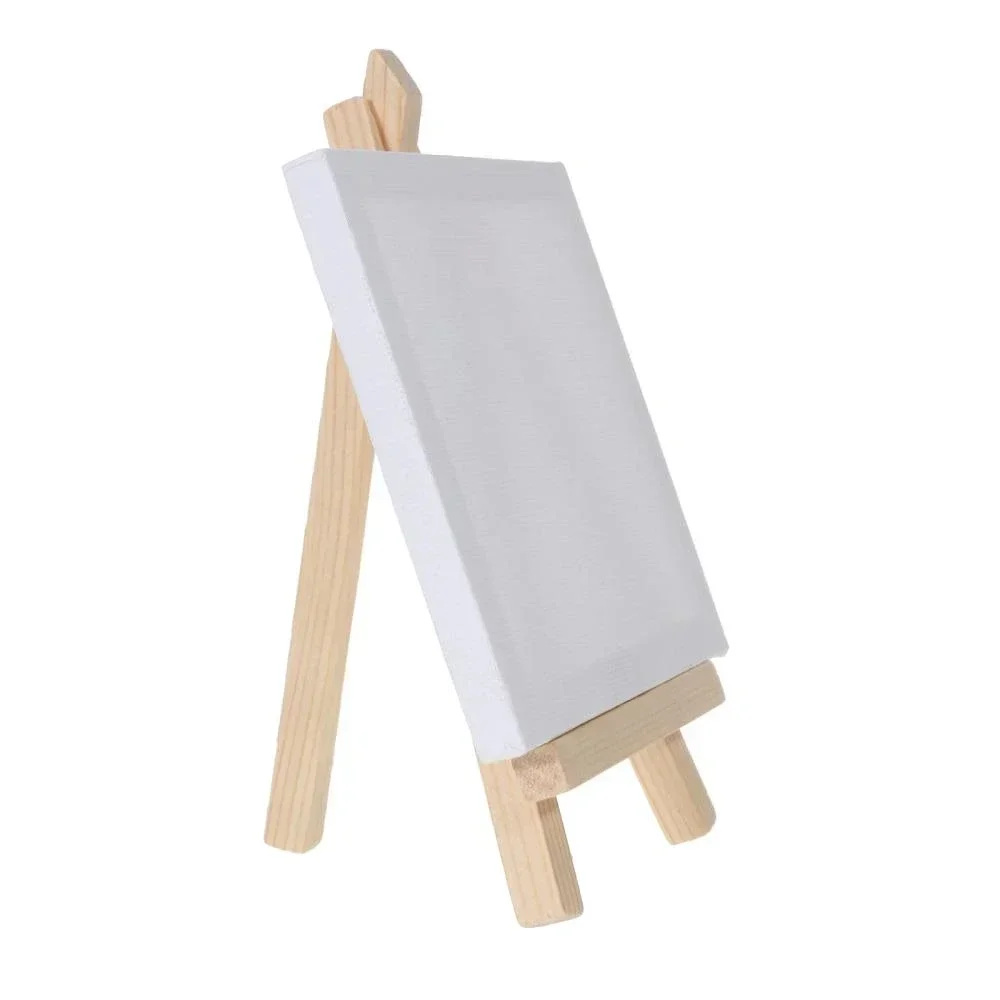 10/12pcs มินิผ้าใบและชุดขาตั้ง - Art Craft Furniture บทวิจารณ์และราคา
