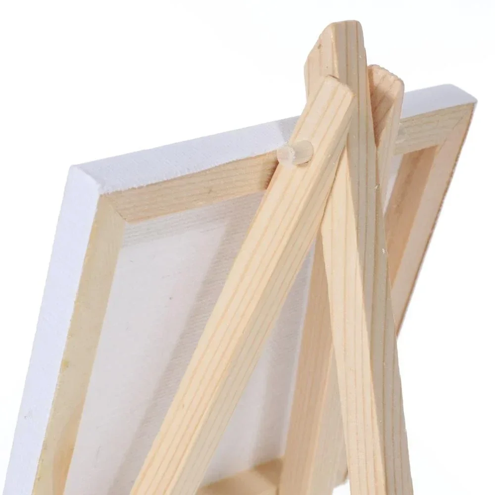10/12pcs มินิผ้าใบและชุดขาตั้ง - Art Craft Furniture บทวิจารณ์และราคา