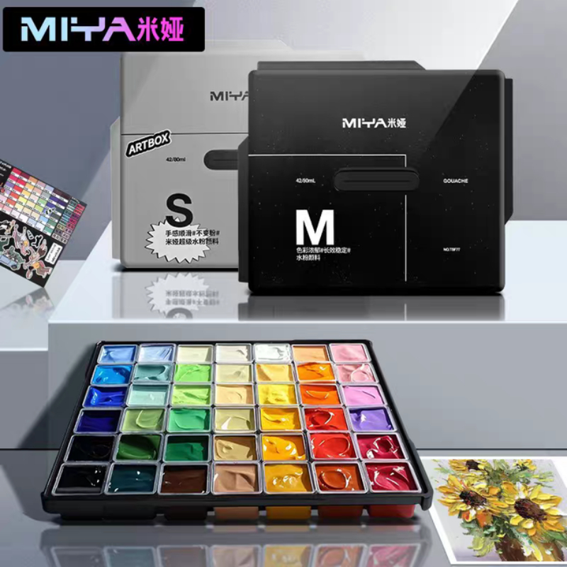 ชุดสีเจลลี่ MIYA Gouache Paint - Gouache Paint Set บทวิจารณ์และราคา