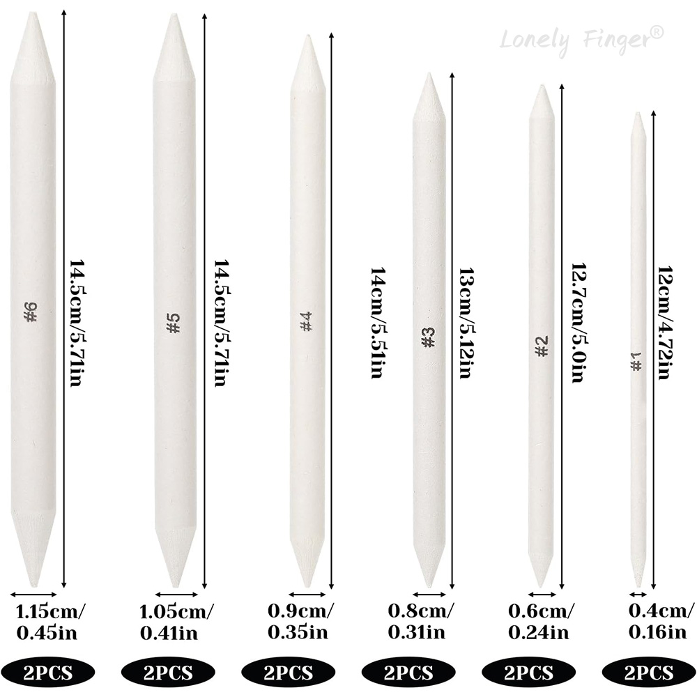 6/12 ชิ้นผสม Stumps, กระดาษเคร - Art Craft Blend บทวิจารณ์และราคา