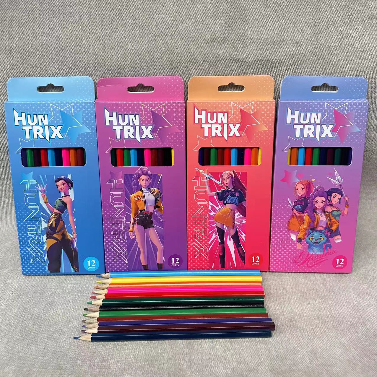 ดินสอสีลายการ์ตูนน่ารัก 12 แท่ - Calligraphy Pen Set บทวิจารณ์และราคา