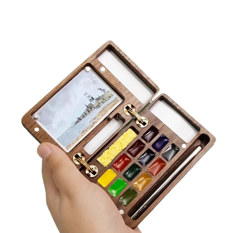 กล่องใส่สีสำหรับเดินทาง กล่องไ - Gouache Paint Set บทวิจารณ์และราคา