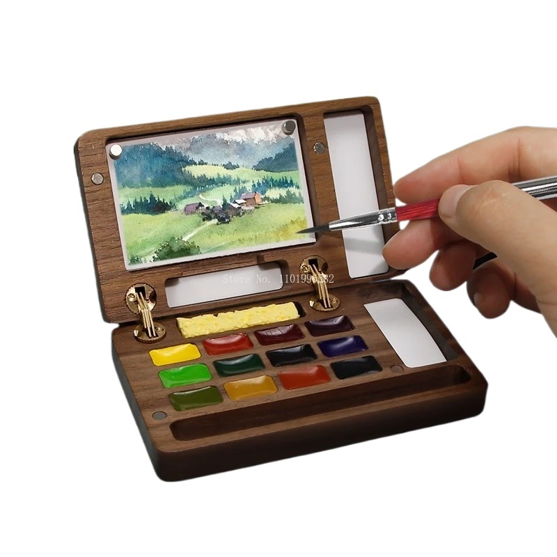 กล่องใส่สีสำหรับเดินทาง กล่องไ - Gouache Paint Set บทวิจารณ์และราคา