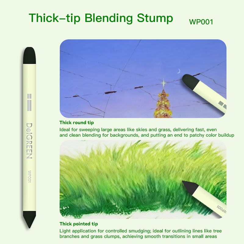 ชุดปากกาฟองน้ำผสมใยฝ้าย 2 ชิ้น - Art Craft Blend บทวิจารณ์และราคา