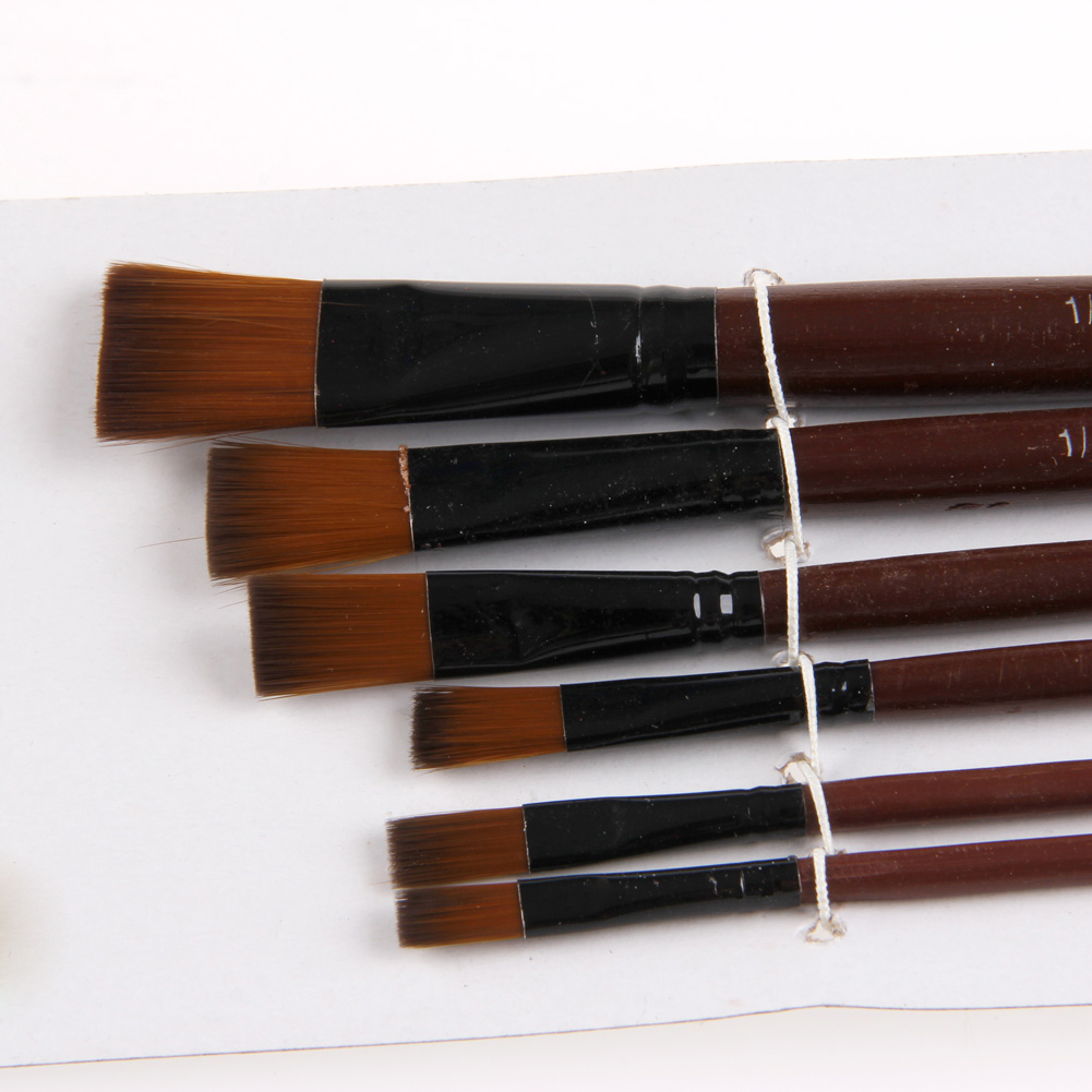 6Pcsไนลอนอะคริลิคสีน้ำมันGouac - Gouache Paint Set บทวิจารณ์และราคา