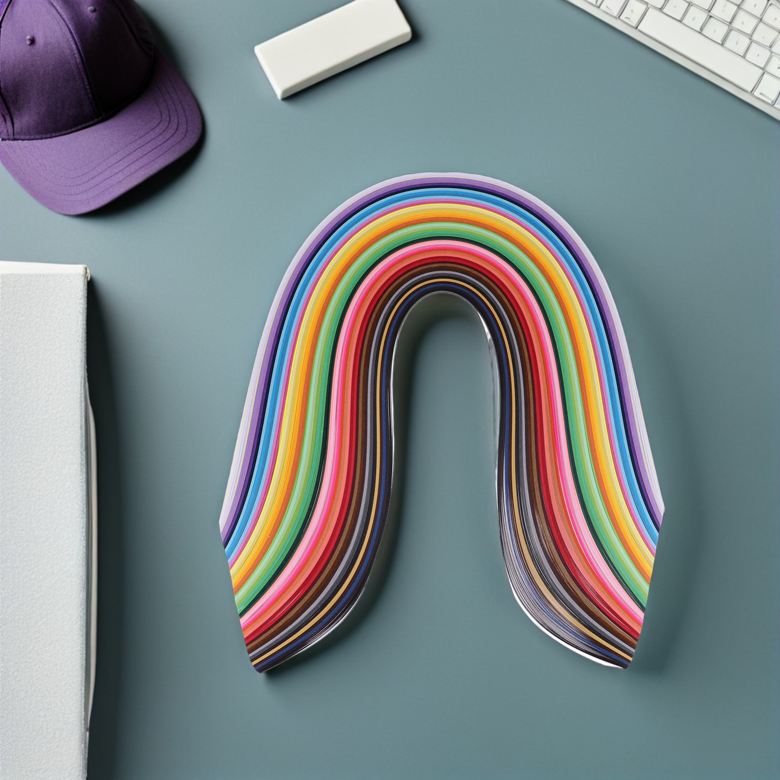 แถบกระดาษควิลลิ่งหลากสี 1000 ช - Art Quilling Craft บทวิจารณ์และราคา