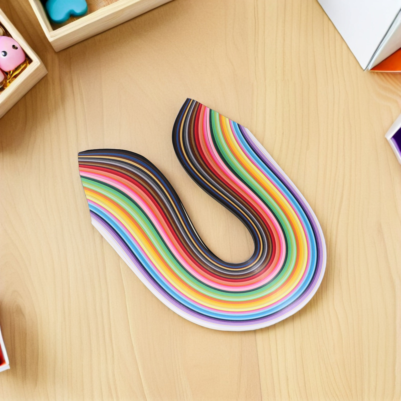 แถบกระดาษควิลลิ่งหลากสี 1000 ช - Art Quilling Craft บทวิจารณ์และราคา