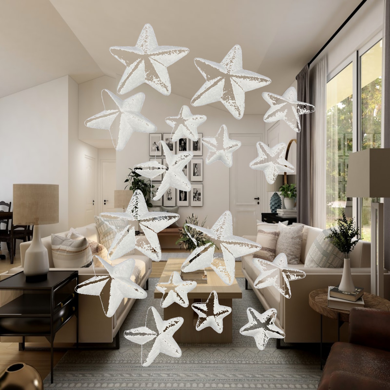 ดาวโฟม 16 ชิ้น ของตกแต่งคริสต์ - Art And Craft Xmas Tree บทวิจารณ์และราคา