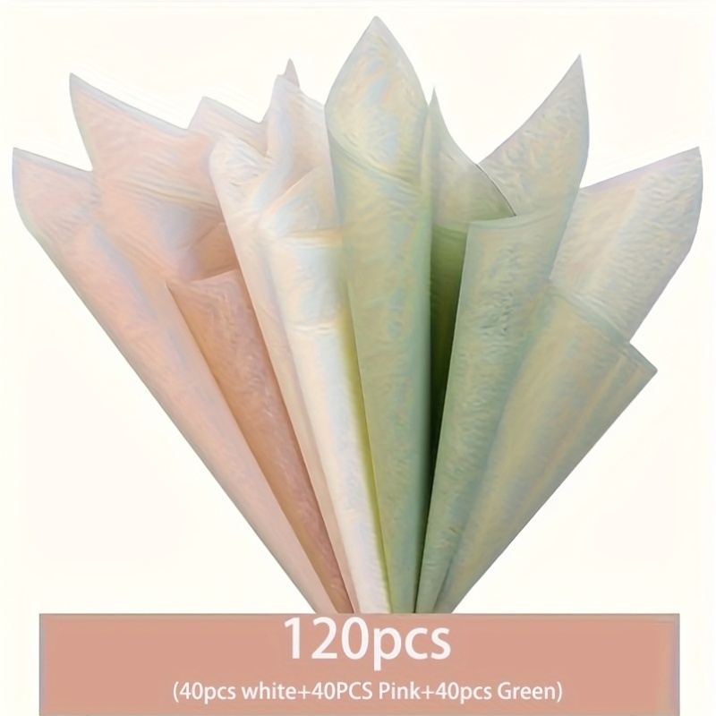120 ชิ้น - กระดาษห่อดอกไม้แบบถ - Art Craft Items บทวิจารณ์และราคา