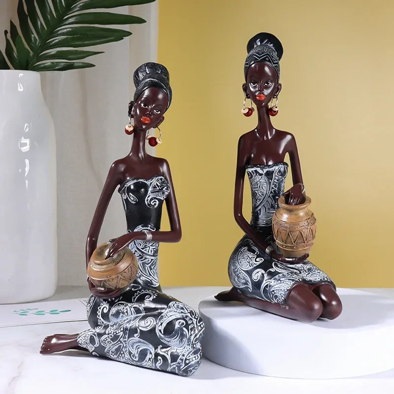 31 ซม.VINTAGE สไตล์แอฟริกันเรซ - Art Craft Furniture บทวิจารณ์และราคา