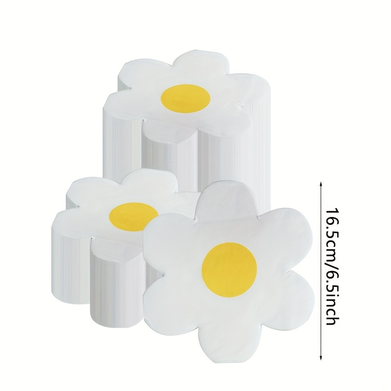 20/40/100 ชิ้นธีมเดซี่ผ้าเช็ดป - Art Craft Items บทวิจารณ์และราคา