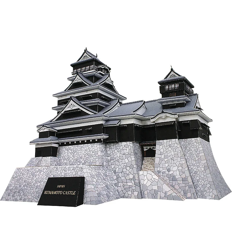 ญี่ปุ่น Kumamoto ปราสาท Mini 3 - Art Craft Japan บทวิจารณ์และราคา