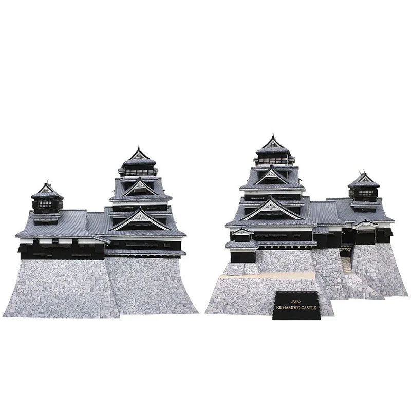 ญี่ปุ่น Kumamoto ปราสาท Mini 3 - Art Craft Japan บทวิจารณ์และราคา