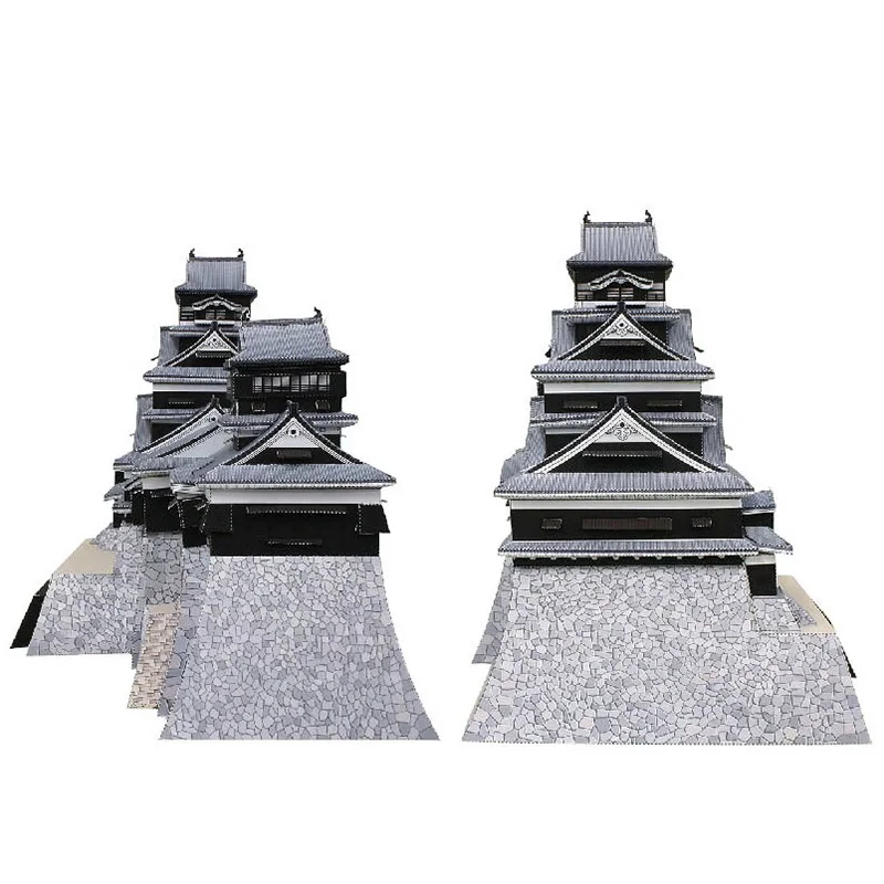 ญี่ปุ่น Kumamoto ปราสาท Mini 3 - Art Craft Japan บทวิจารณ์และราคา