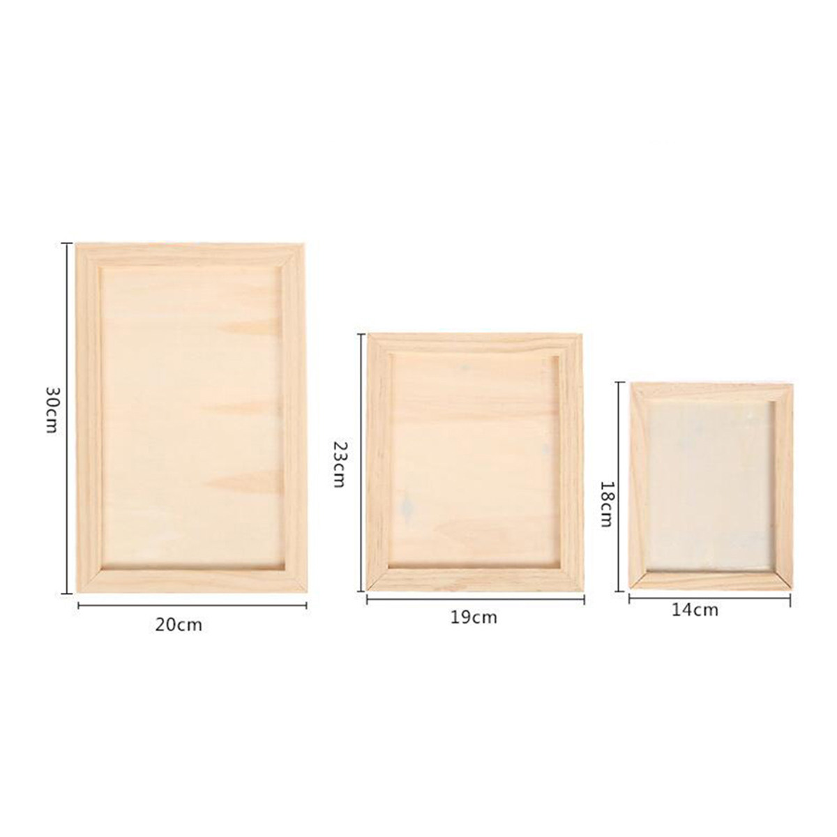 ชุดกรอบรูปไม้เปล่า 2 ชิ้น พร้อ - Art Craft Furniture บทวิจารณ์และราคา