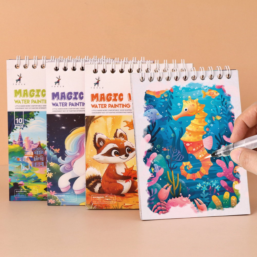 Magic Water Drawing Book for K - Art Craft Activities For Preschoolers บทวิจารณ์และราคา