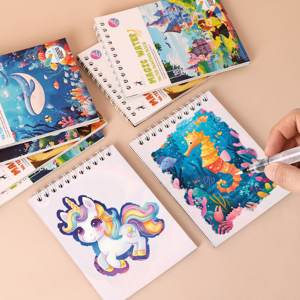 Magic Water Drawing Book for K - Art Craft Activities For Preschoolers บทวิจารณ์และราคา