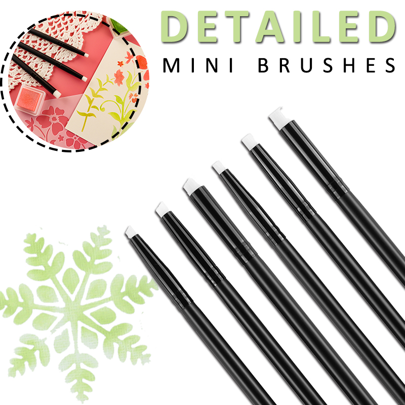 มุม/ปลายแบน MINI รายละเอียดแปร - Art Craft Blend บทวิจารณ์และราคา