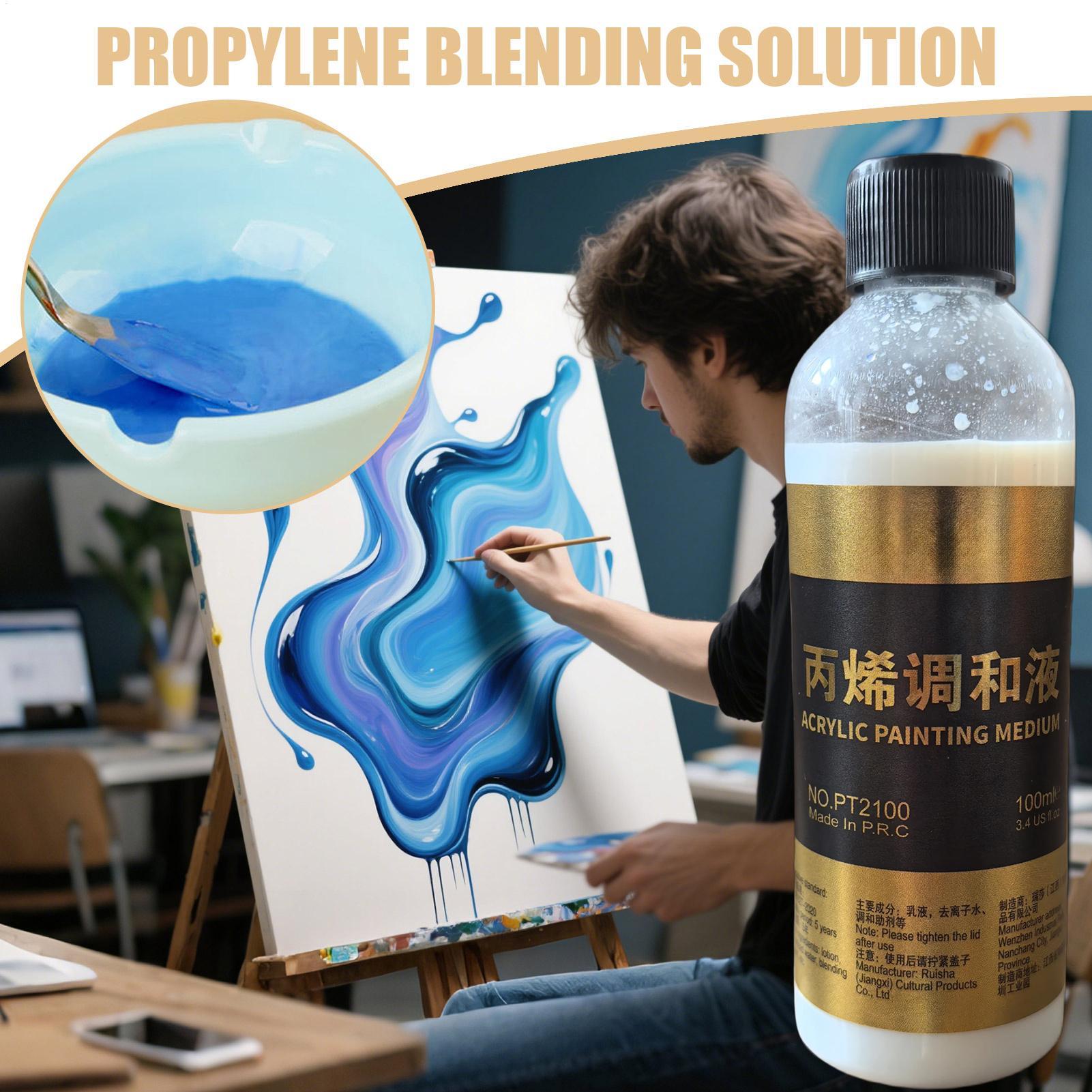 น้ำยาผสมสีอะคริลิค 100 มล. สำห - Art Craft Blend บทวิจารณ์และราคา