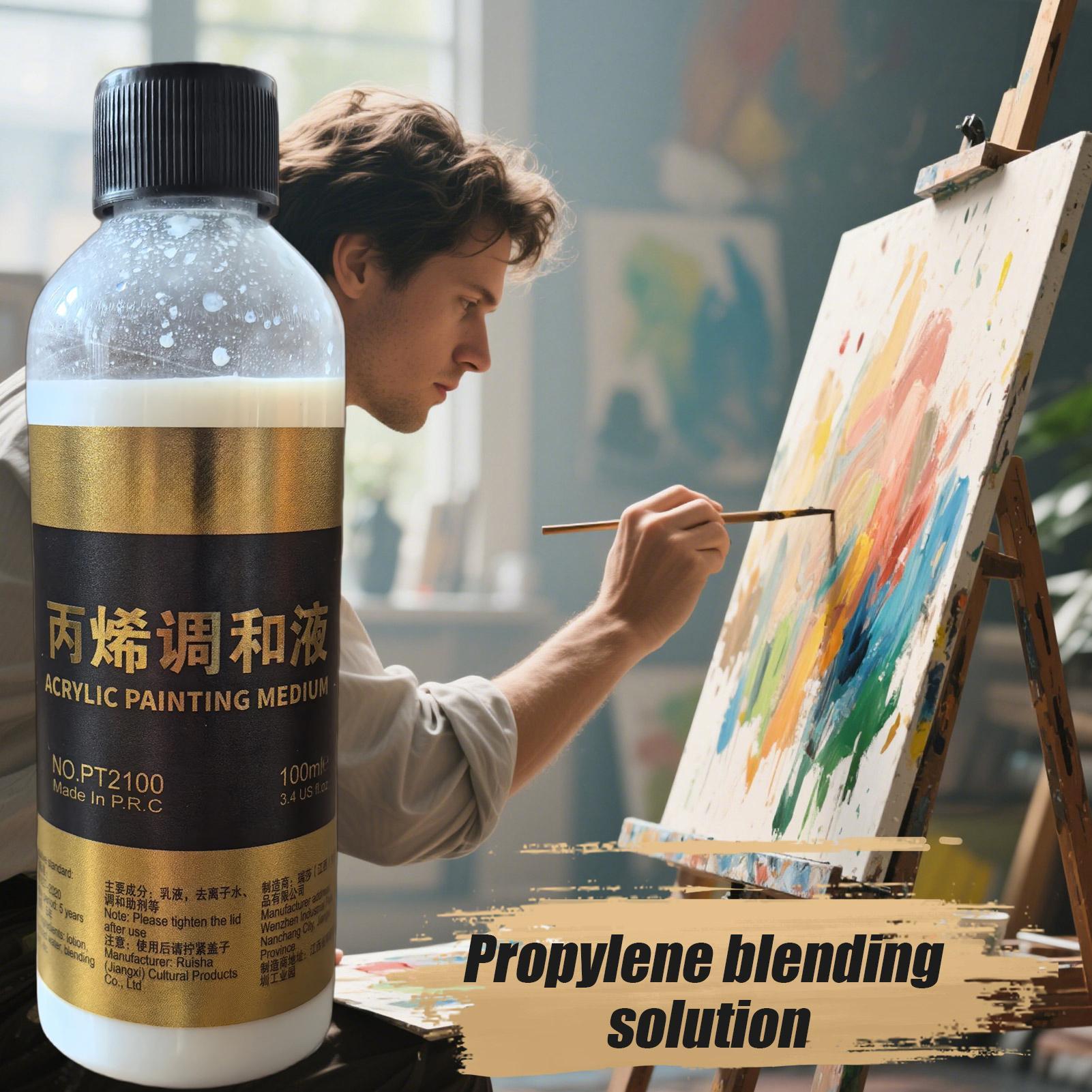 น้ำยาผสมสีอะคริลิค 100 มล. สำห - Art Craft Blend บทวิจารณ์และราคา