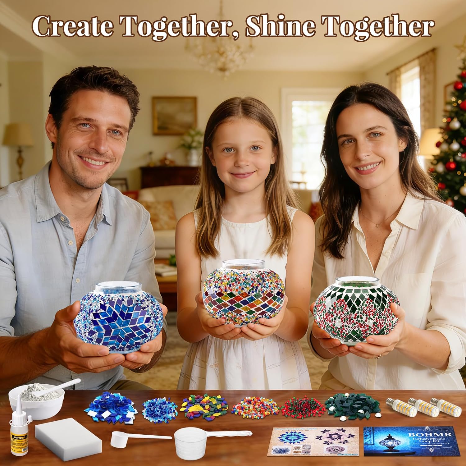ชุดทำโคมไฟโมเสคแบบตุรกี 3 ทรงก - Art Craft Easy บทวิจารณ์และราคา