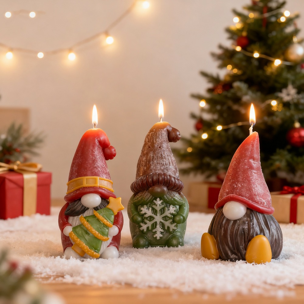 แม่พิมพ์เทียนซิลิโคนรูปคนแคระค - Art And Craft Xmas Tree บทวิจารณ์และราคา