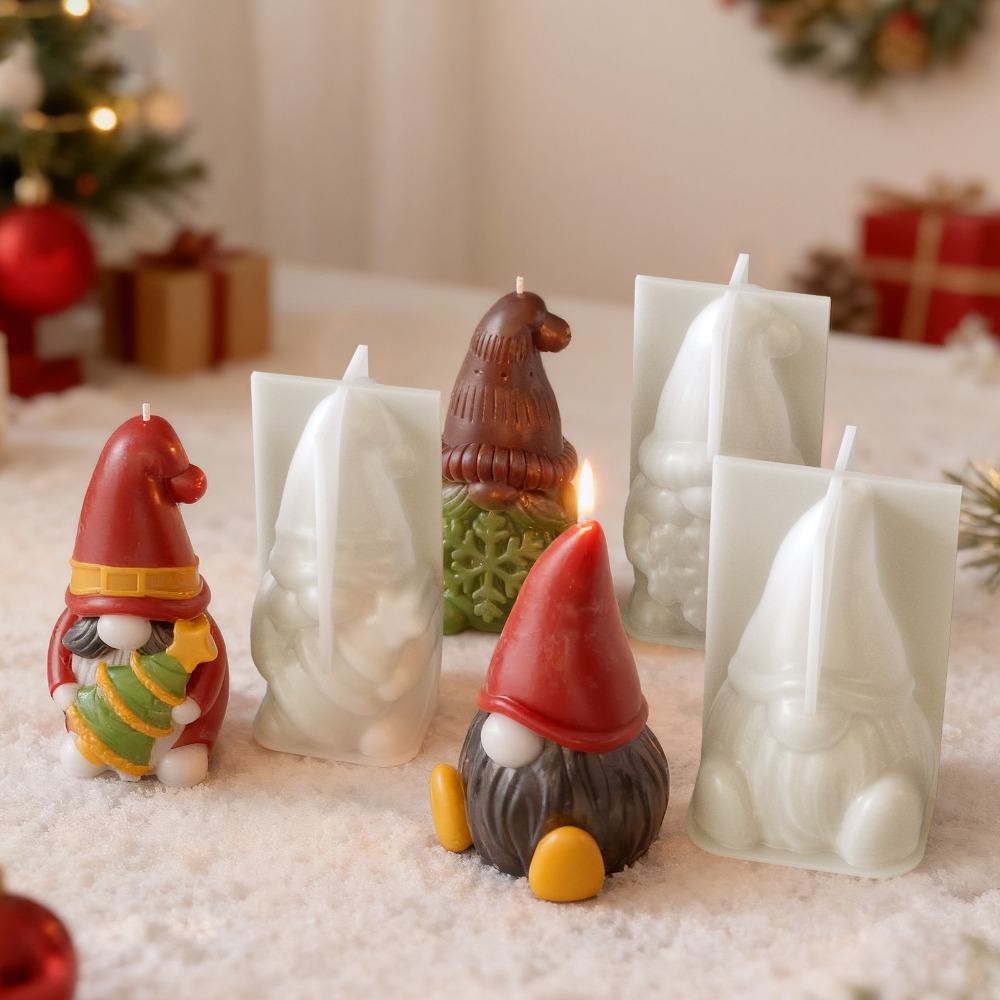 แม่พิมพ์เทียนซิลิโคนรูปคนแคระค - Art And Craft Xmas Tree บทวิจารณ์และราคา