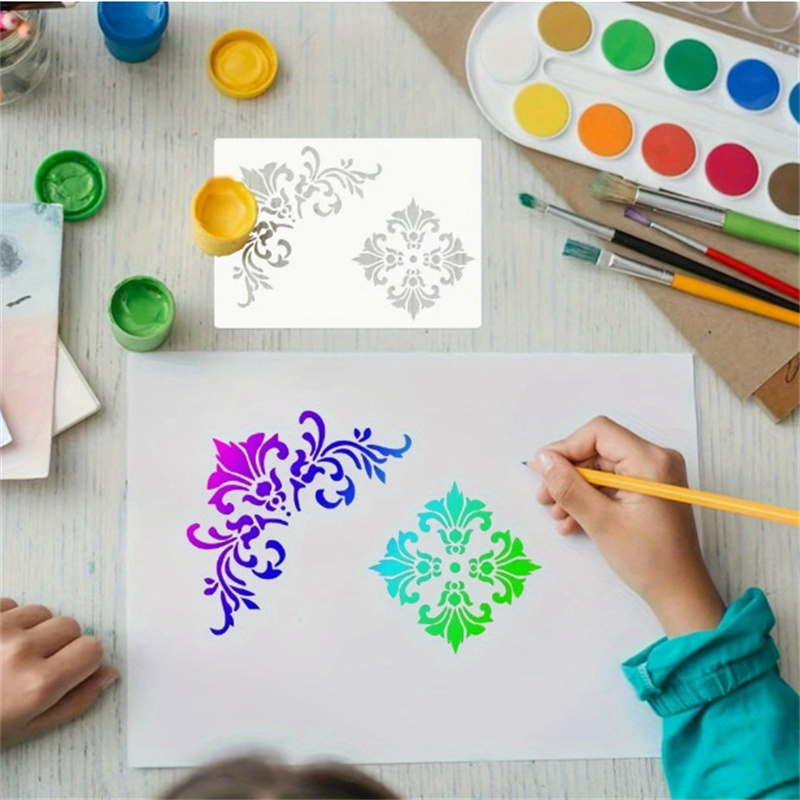 ลายฉลุลายดอกไม้ 6 ชิ้น สำหรับง - Art Craft Furniture บทวิจารณ์และราคา