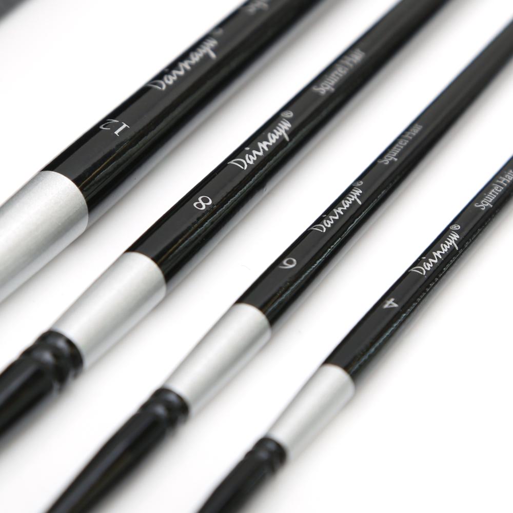 Dainayw 4 แปรงผมกระรอก & Horse - Gouache Paint Set บทวิจารณ์และราคา