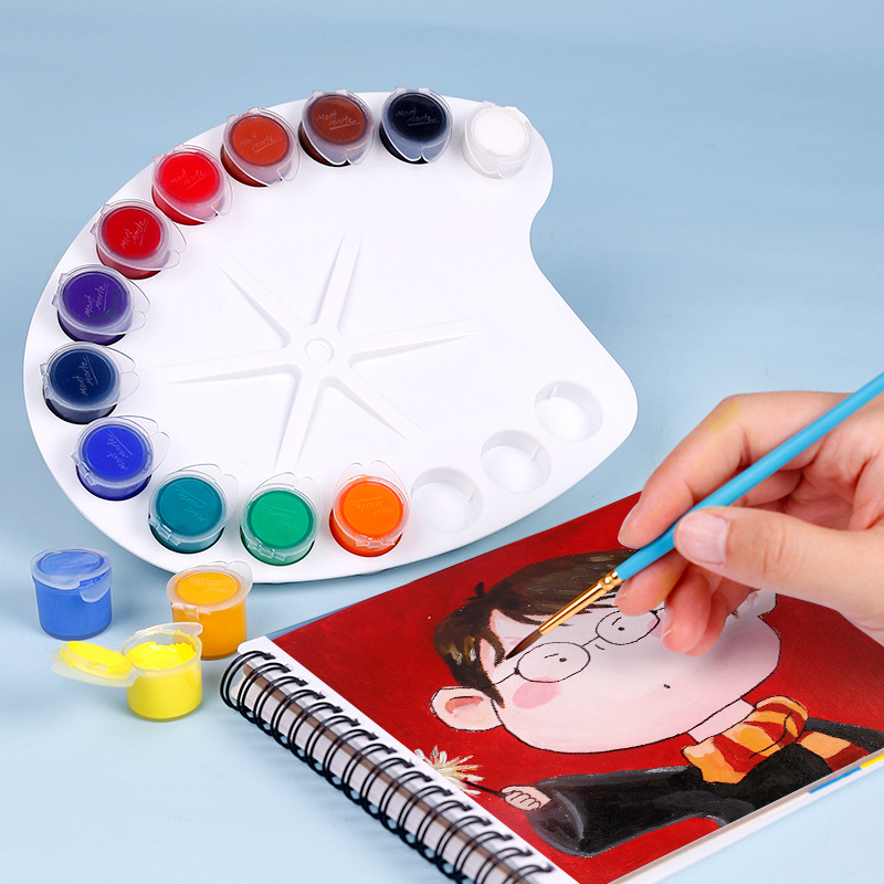7/15 สี 4ML Gouache Paint Pale - Gouache Paint Set บทวิจารณ์และราคา
