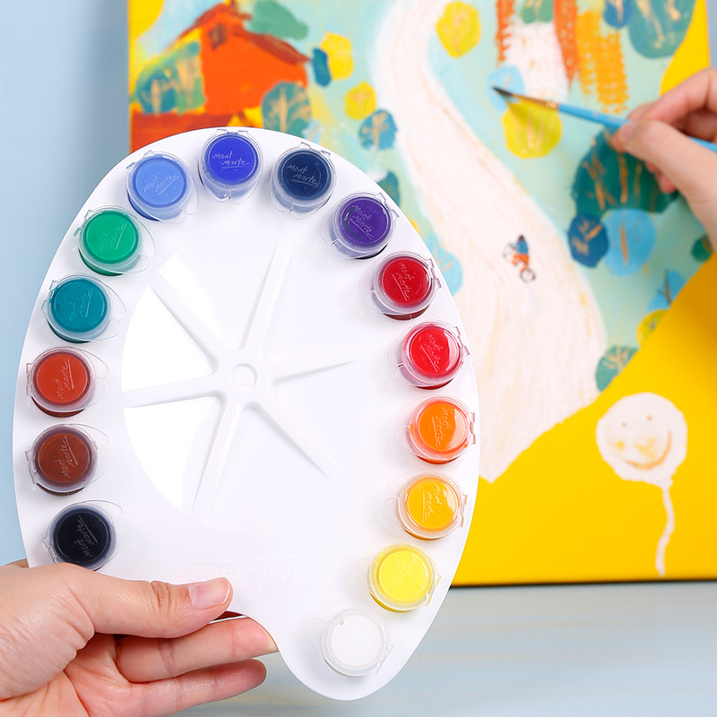 7/15 สี 4ML Gouache Paint Pale - Gouache Paint Set บทวิจารณ์และราคา
