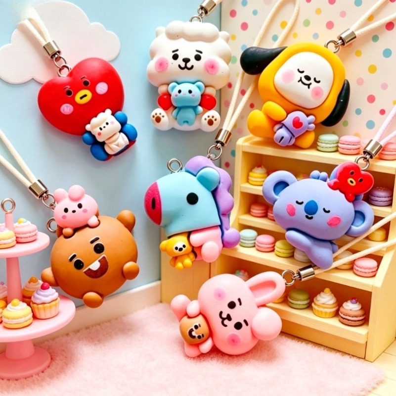 ชุด 7 ชิ้น BT21 ชาร์มการ์ตูนเร - Art Craft Resin บทวิจารณ์และราคา