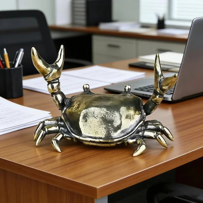 ประติมากรรมปูทองเหลือง งานฝีมื - Art Craft Furniture บทวิจารณ์และราคา