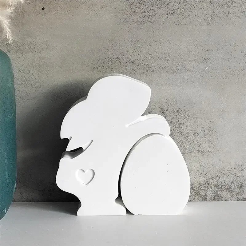 แม่พิมพ์กระต่ายหัวใจพร้อมหาง ส - Art Craft Rabbit บทวิจารณ์และราคา