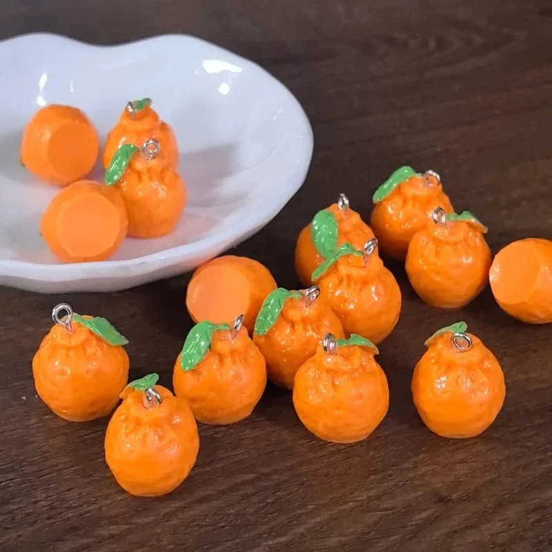 ชาร์มเรซิ่นรูปส้มแมนดาริน 3 มิ - Art Craft Resin บทวิจารณ์และราคา