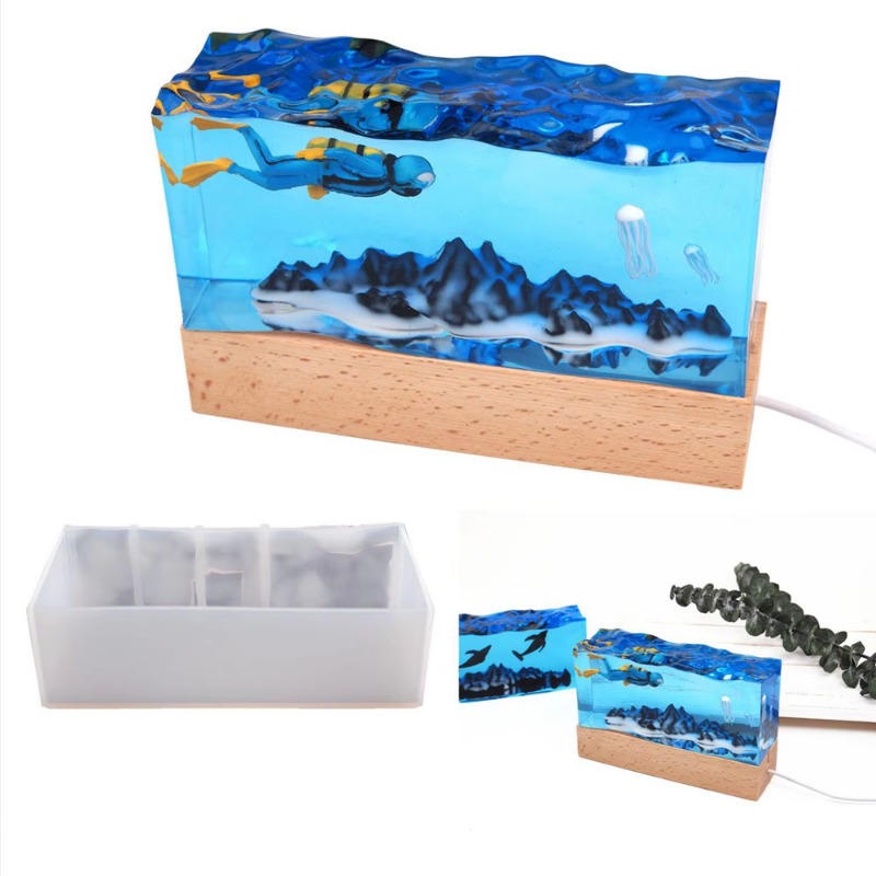 แม่พิมพ์ซิลิโคนสำหรับงานเรซิ่น - Light Art And Craft บทวิจารณ์และราคา