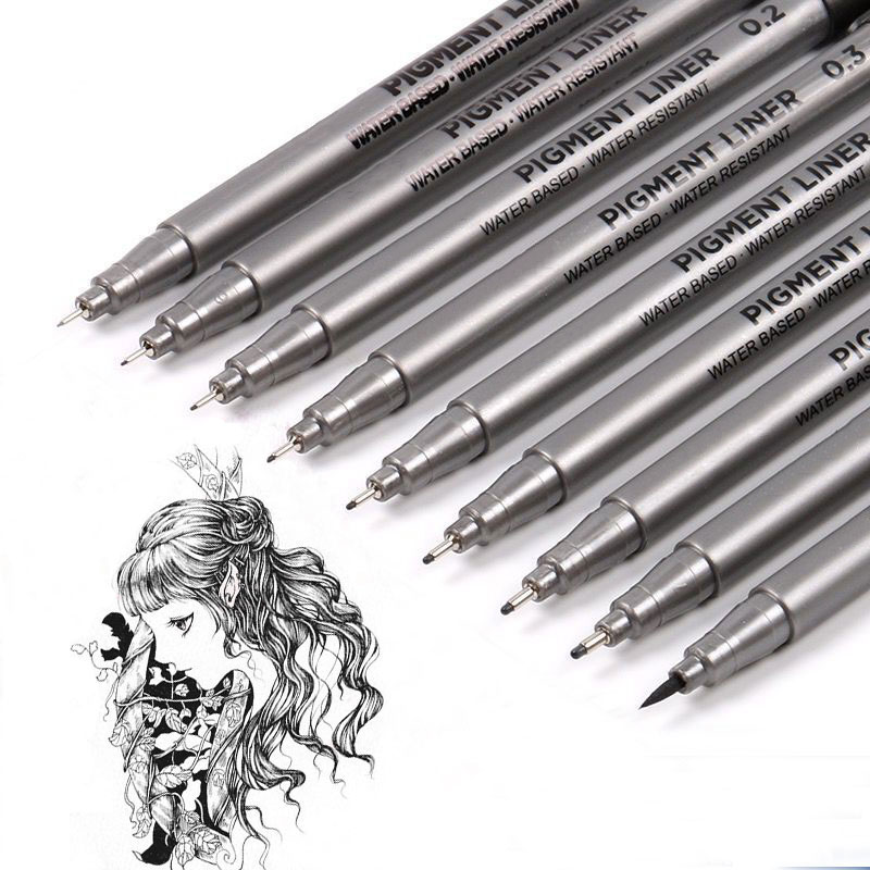 ปากกาเมจิกไมครอน 9 ด้าม/ชุด สำ - Calligraphy Pen Set บทวิจารณ์และราคา