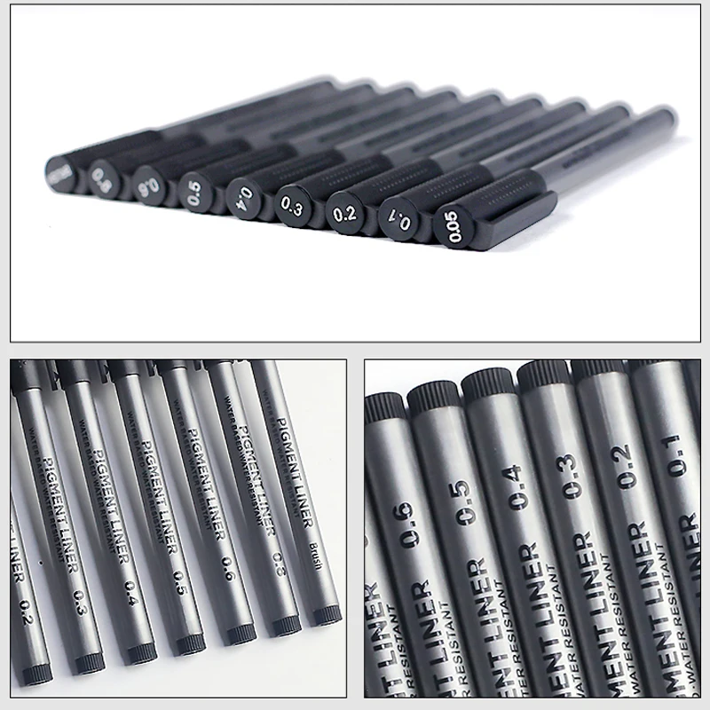 ปากกาเมจิกไมครอน 9 ด้าม/ชุด สำ - Calligraphy Pen Set บทวิจารณ์และราคา