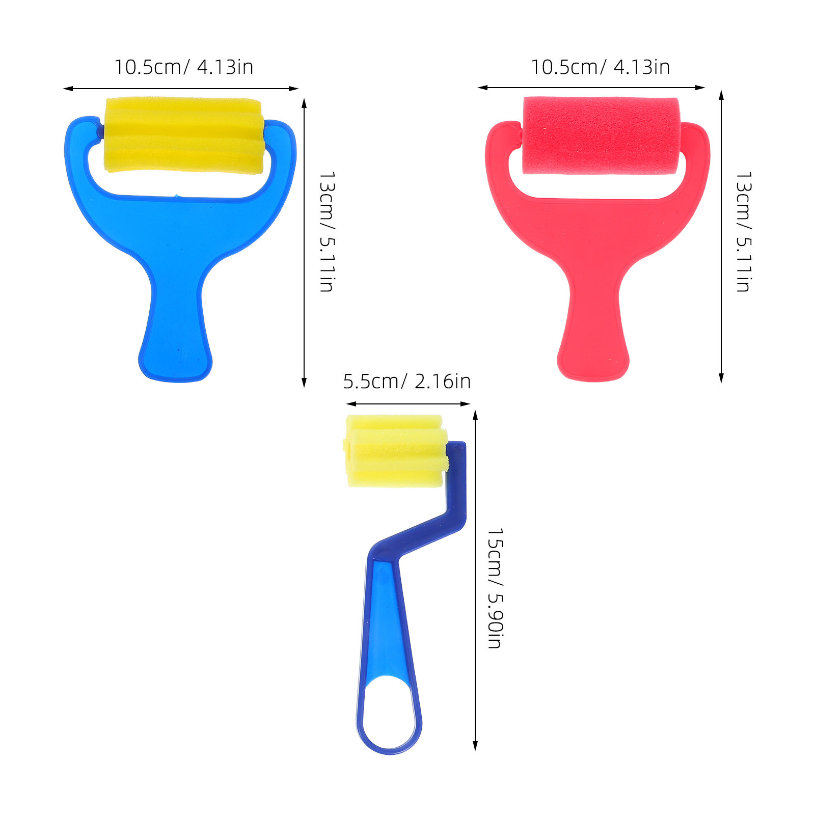 ชุดแปรงลูกกลิ้งฟองน้ำ 12 ชิ้น  - Art Craft Easy บทวิจารณ์และราคา
