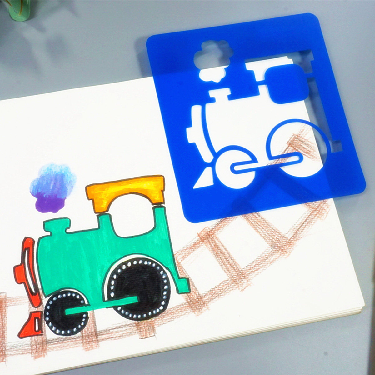 ชุดแม่แบบวาดภาพการ์ตูน 12 ชิ้น - Art Craft Activities For Preschoolers บทวิจารณ์และราคา